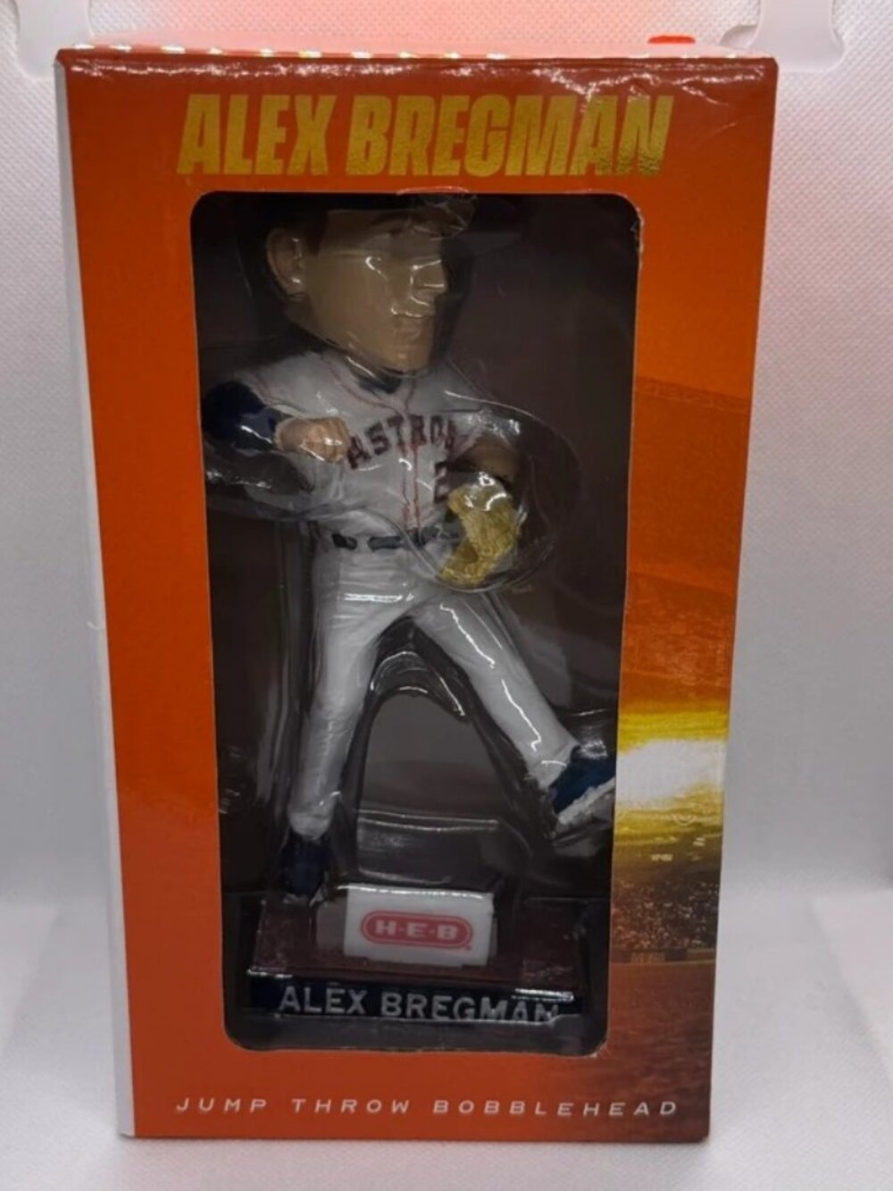 Alex Bregman Houston Astros HEB Jump Throw Bobblehead